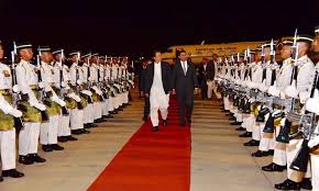 Prime Minister Imran Khan arrives in Malaysia for a two-day visit