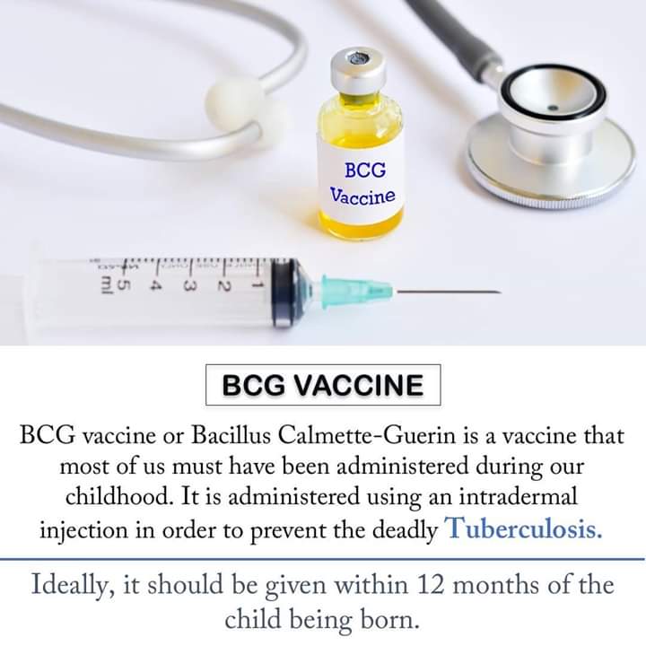 (TB) vaccine A major evidence of the efficacy of BCG has emerged