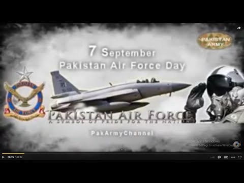 Air Force Day is being celebrated with national enthusiasm all over the country today