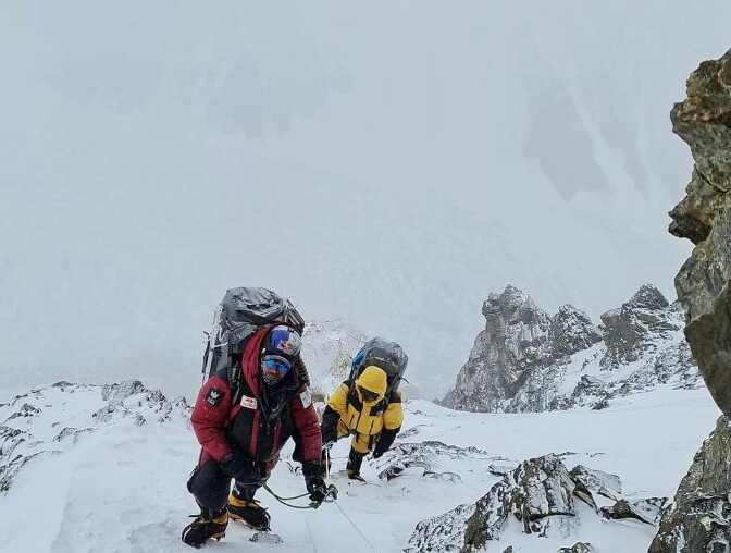 A new history has been made in the world of mountaineering.