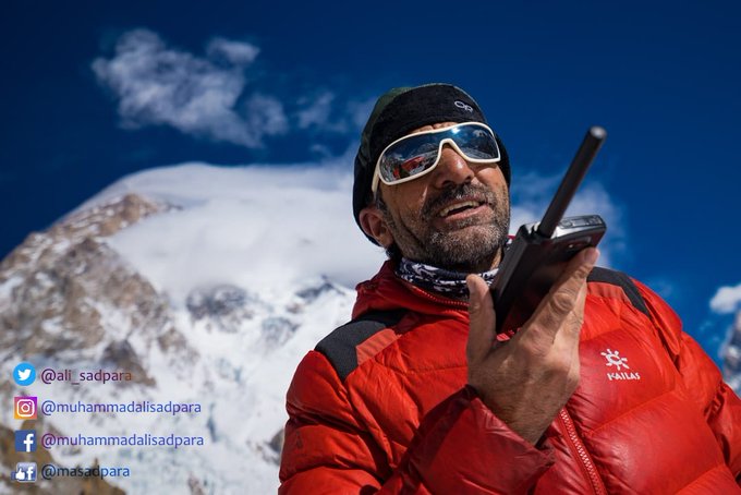 Skardu: Sajid Sadpara, son of Pakistani mountaineer Muhammad Ali Sadpara, narrated his story on his arrival in Skardu.