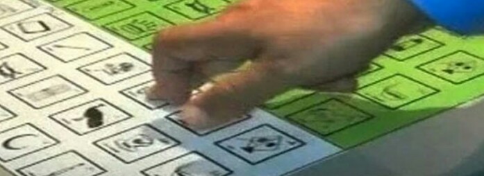 Pakistan has developed an electronic voting machine through which voters can vote by clicking on any symbol.