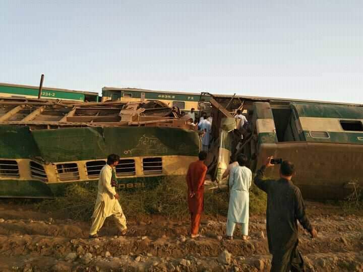 Ghotki train accident.