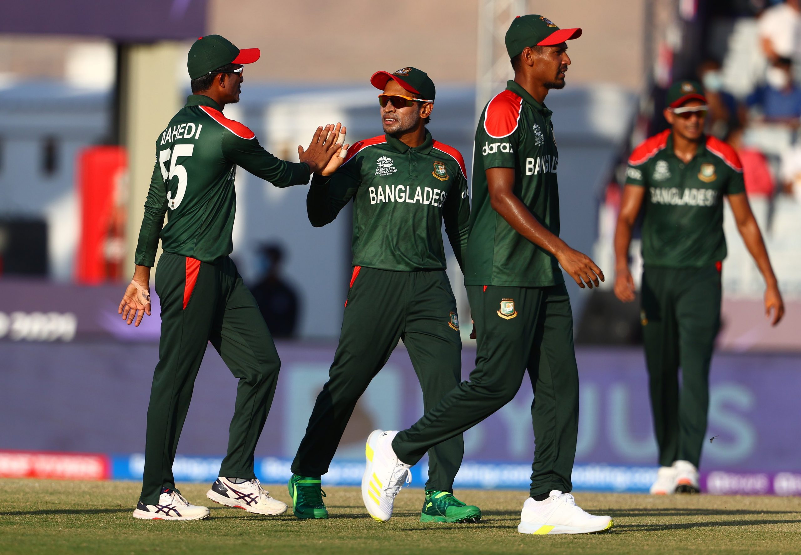 Bangladesh have beaten Papua New Guinea by 84 runs in the Oman T20 World Cup.