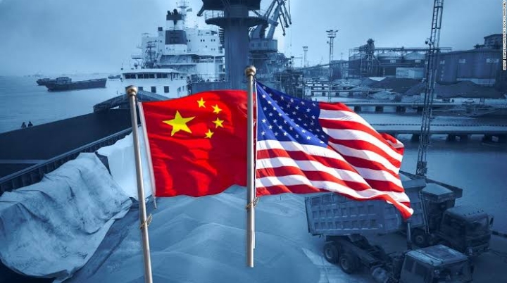 United states and china between tension the have risen sharply.