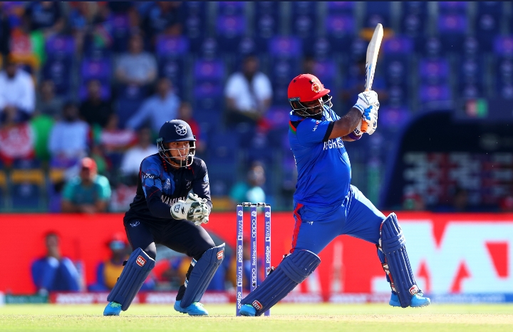 Afghanistan beats Namibia in T20 World Cup.