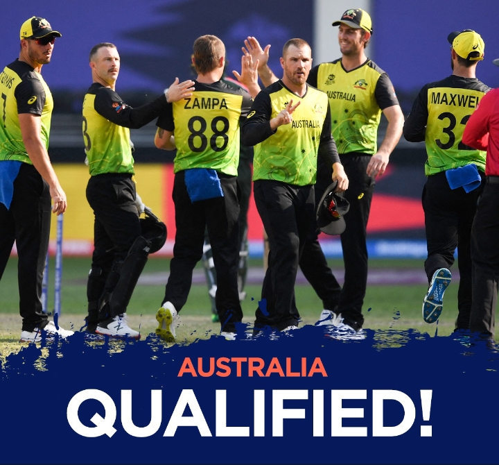 T20 World Cup Australia beat West Indies.