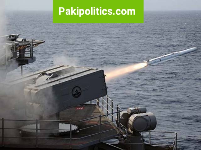 Karachi Pakistan Navy’s excellent test of surface-to-air missiles.