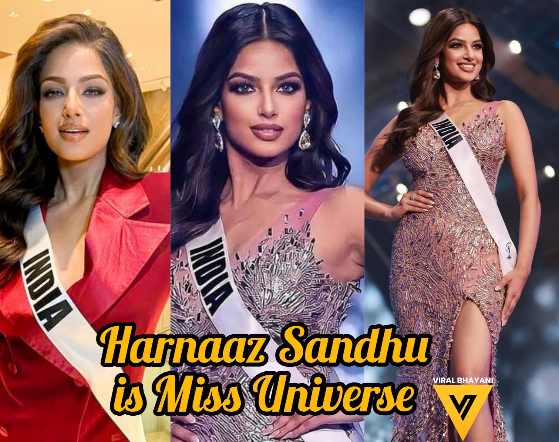 Harnaz Sindhu After 21 years, the Indian woman won the title of Miss Universe.