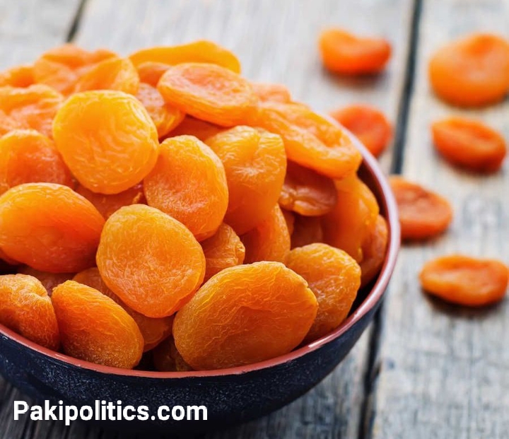 Dried apricots are a health treasure.
