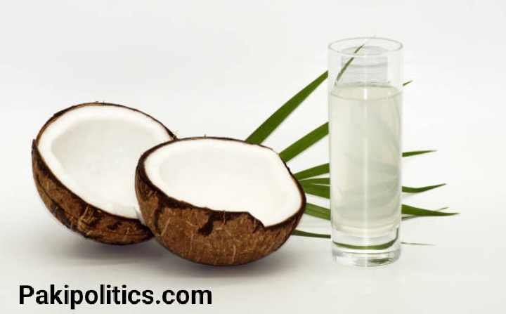 Coconut water guarantees your health.