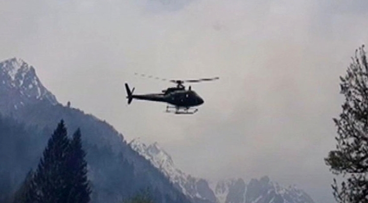 Rawalpindi Pakistan Army helicopter crashes near Siachen 2 major martyred.