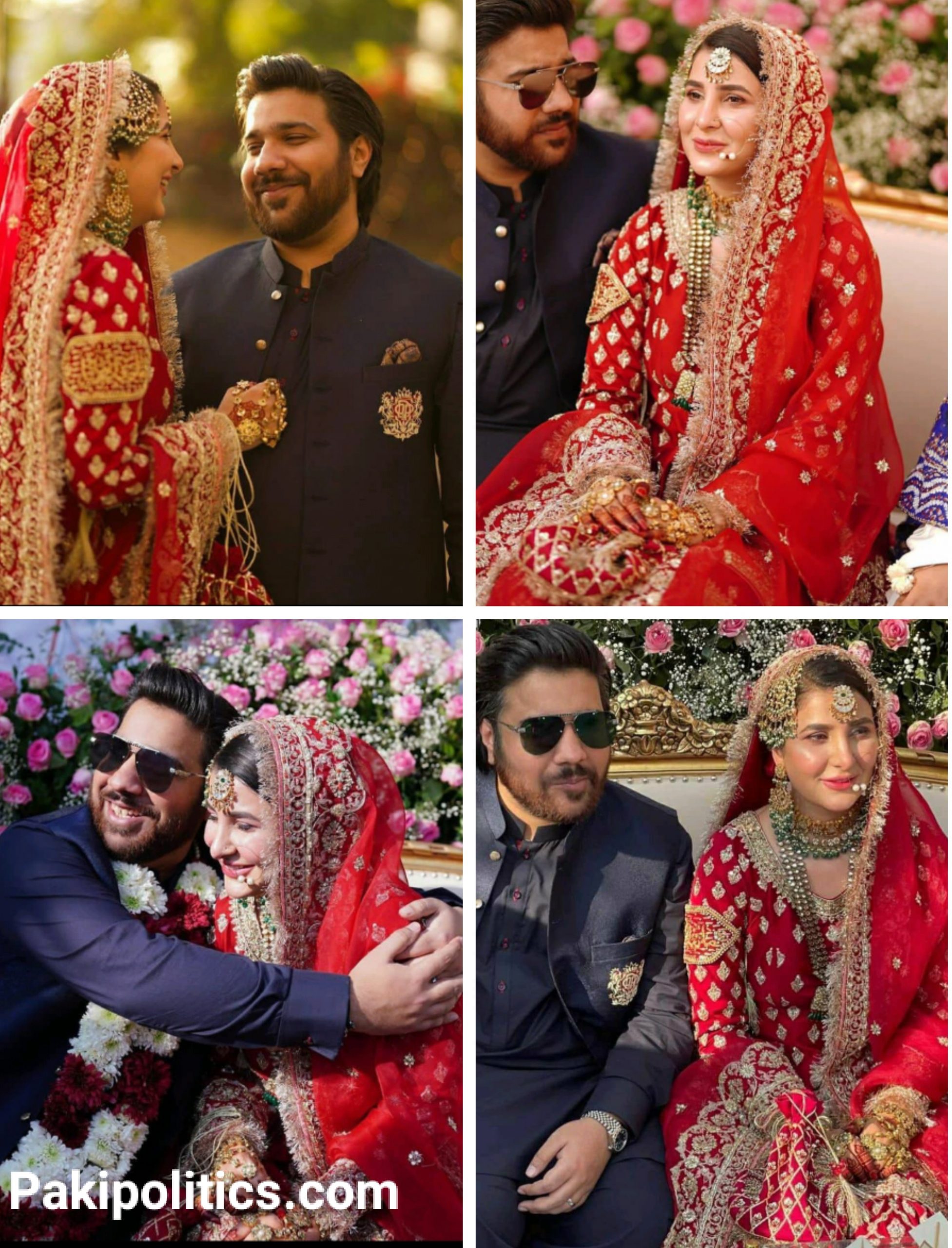 Areeba Habib got married on the second day of the year and got married.