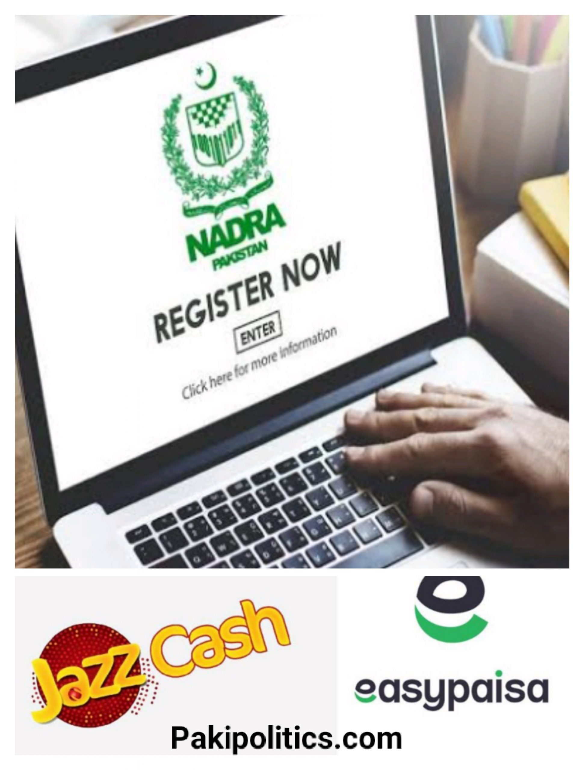 NADRA has introduced the facility of accepting digital payments along with Jazz Cash and EasyPay.