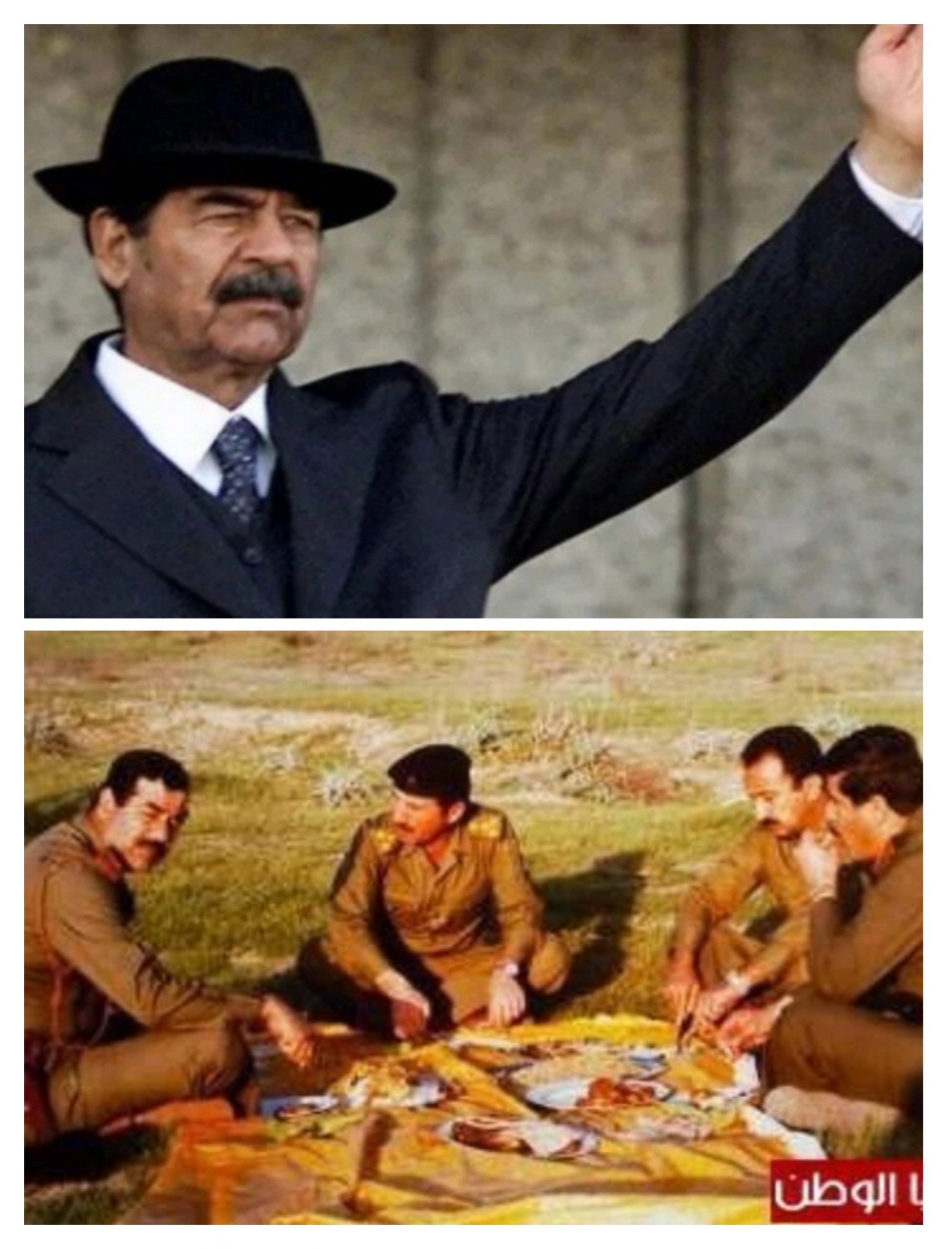 The story of Saddam Hussein.