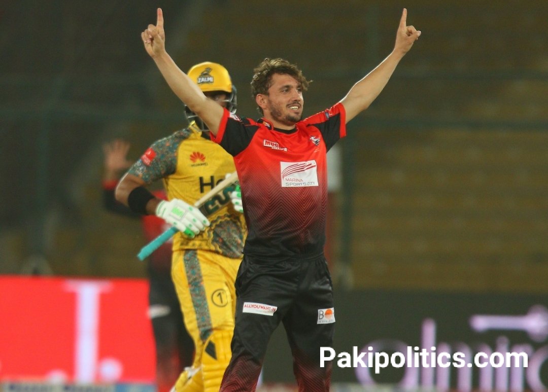 Lahore Qalandar defeated Peshawar Zalmi in the 9th match of the 7th edition of Karachi Pakistan Super League.