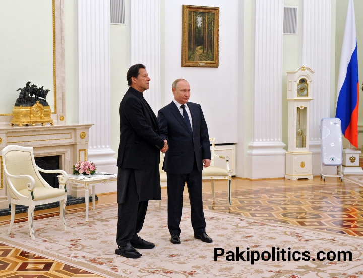 Russian President Putin in his keynote address to the nation thanked Pakistan.
