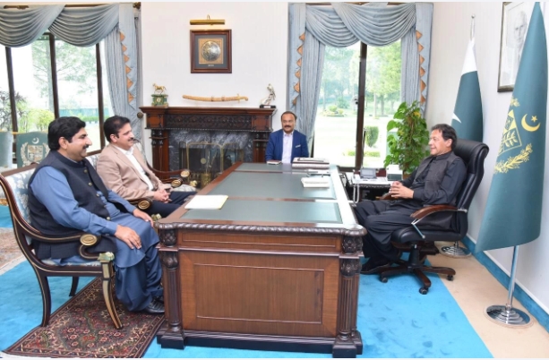 National Assembly Members of meet Prime Minister Imran Khan.