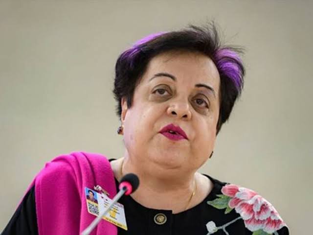 Islamabad PTI leader Shirin Mazari was arrested from outside his house.