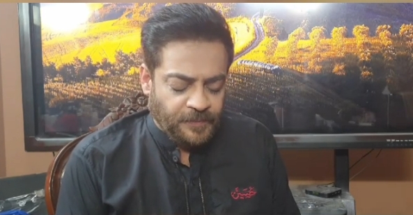 Karachi Amir Liaquat shared a long video message on social media and apologized to everyone.