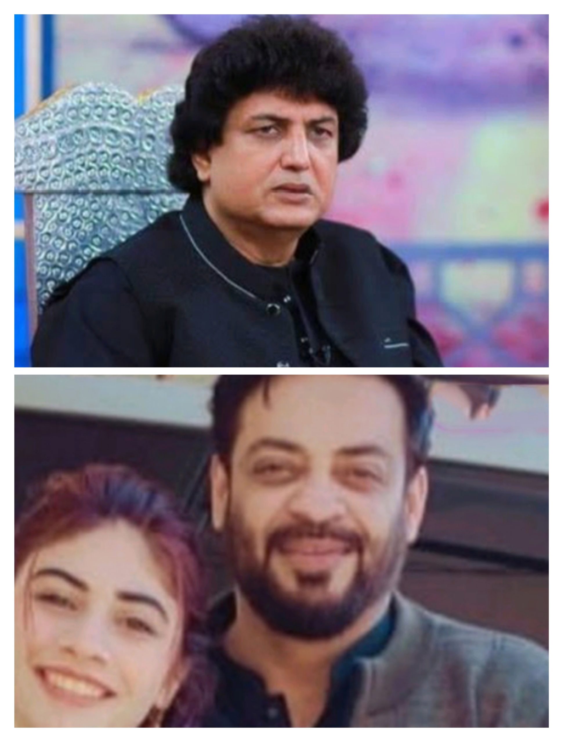 A video clip of Khalil-ur-Rehman in which he was seen talking about Amir Liaquat’s third marriage.