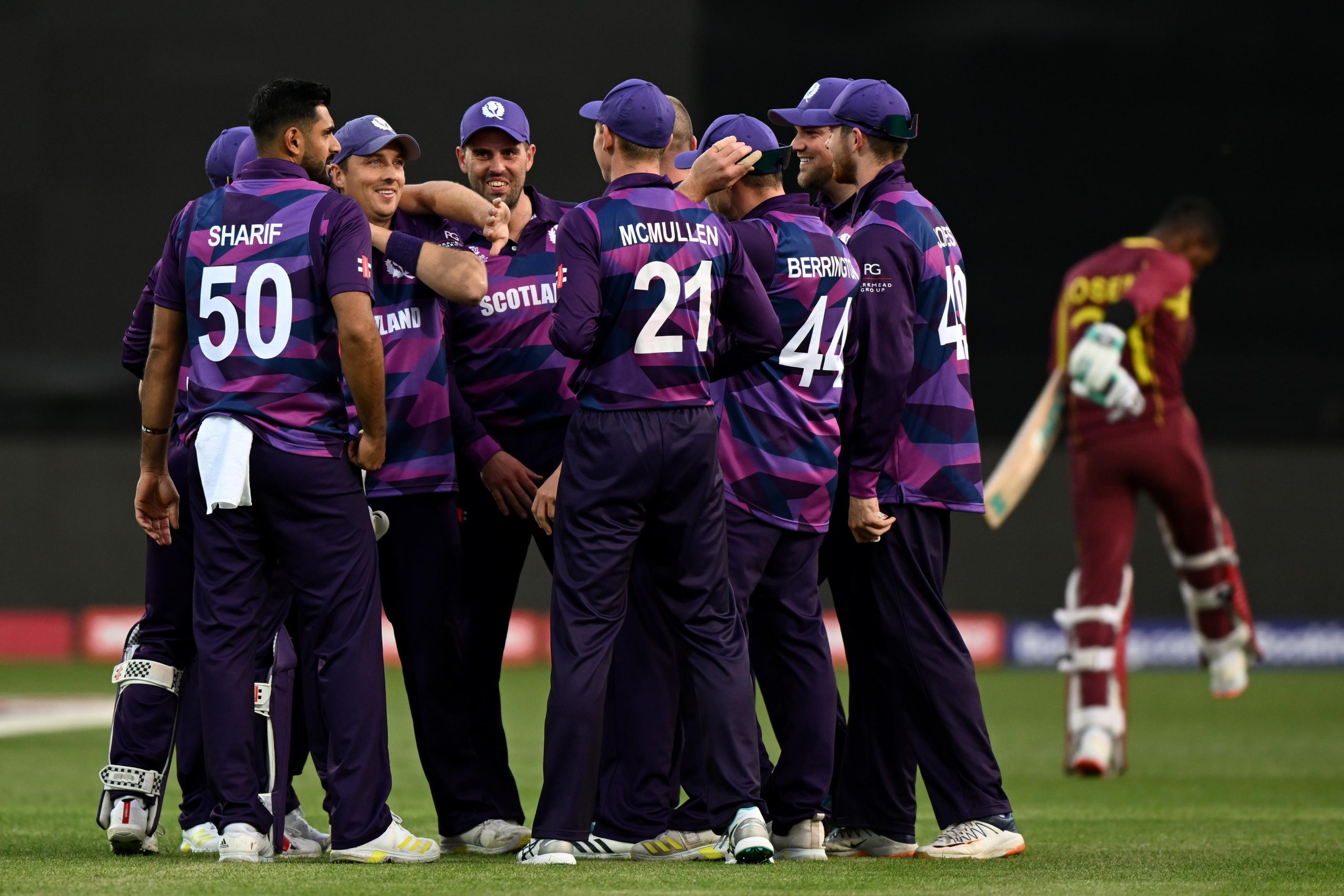 Scotland crushed West Indies in T20 match.