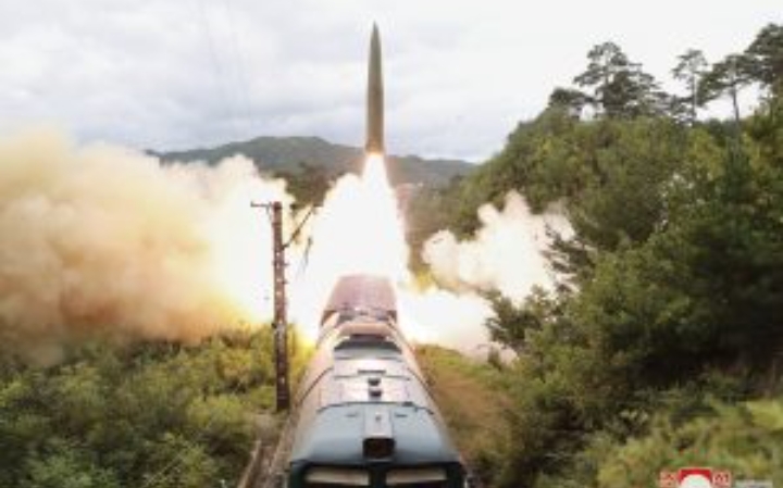 North Korea fired 2 short-range ballistic missiles into the sea towards Japan.