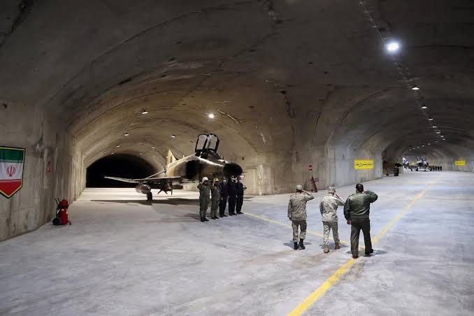 Iran has built an underground airbase.