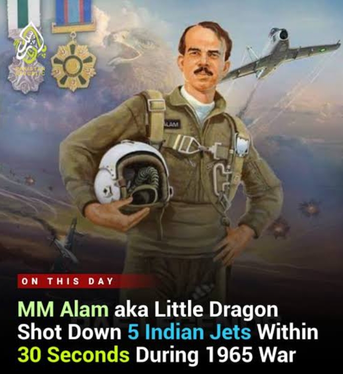 Pakistan Air Force released a special promo for 1965 war hero Air Commodore MM Alam.
