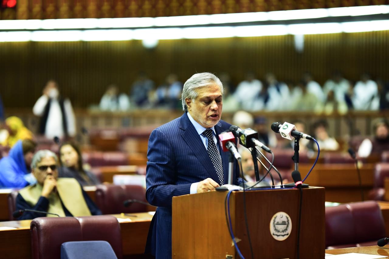 ISB. budget for Financial 2023-24 was presented to the National Assembly.