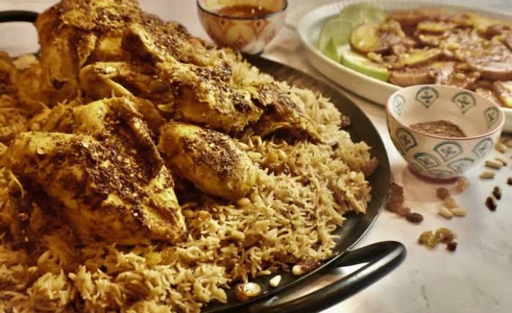 Chicken Balochi Sajji is a traditional popular dish Balochistan of Pakistan.
