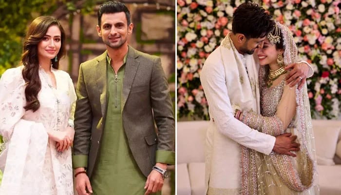 Stunning Act Sana Javed married all-rounder Shoaib Malik.