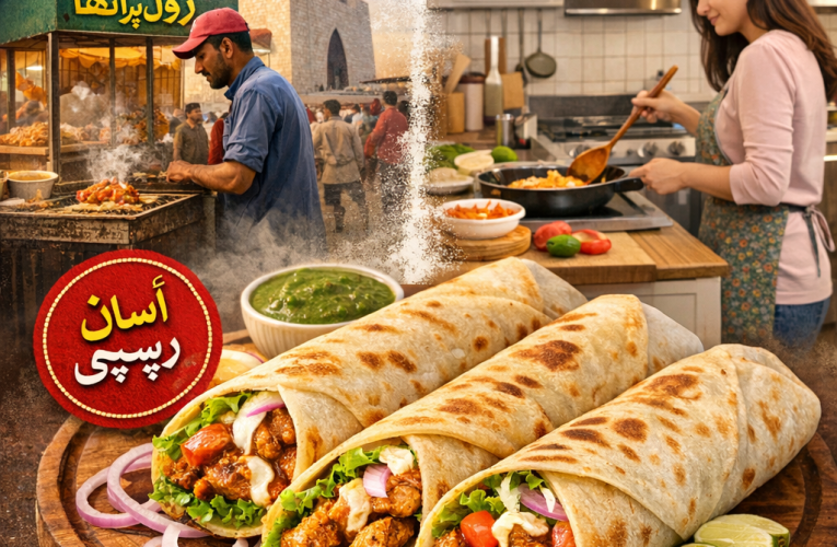 رول پراٹھا کی تخلیق: سٹریٹ فوڈ سے ہوم کچن تک کا ذائقہ دار سفر