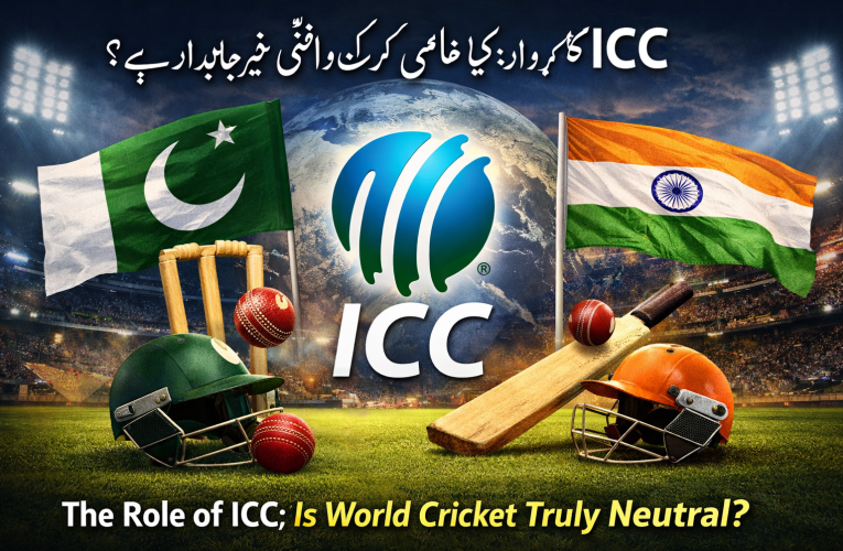 ICC کا کردار: کیا عالمی کرکٹ واقعی غیرجانبدار ہے؟