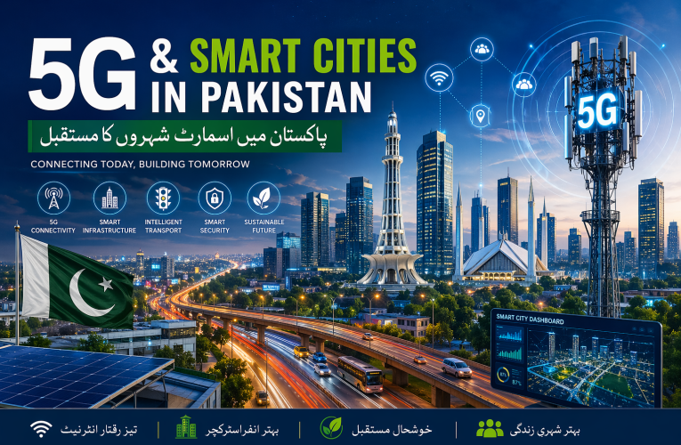 5G & Smart Cities in Pakistan: مستقبل کے جدید شہر | مستقبل کی ٹیکنالوجی اور پاکستان