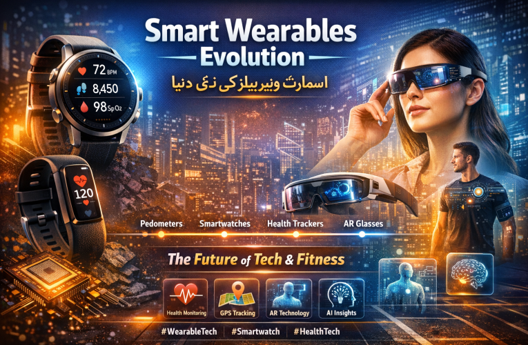 Smart Wearables Evolution | اسمارٹ ویئریبلز کی نئی دنیا