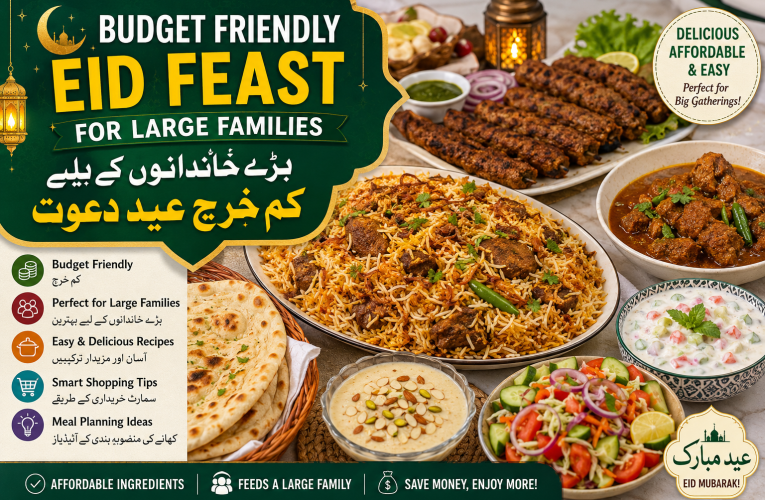 Budget Friendly Eid Feast for Large Families.