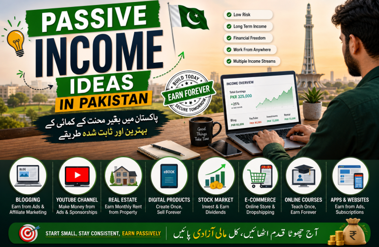 Passive Income Ideas in Pakistan 2026