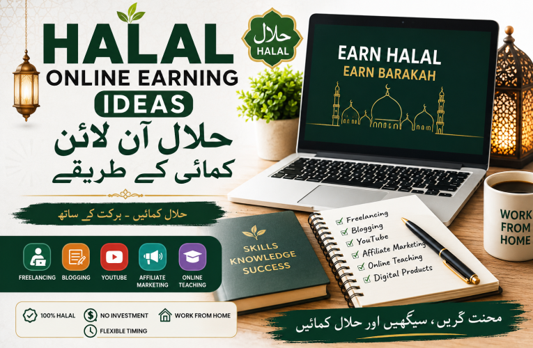 Halal Online Earning Ideas – حلال آن لائن کمائی کے طریقے