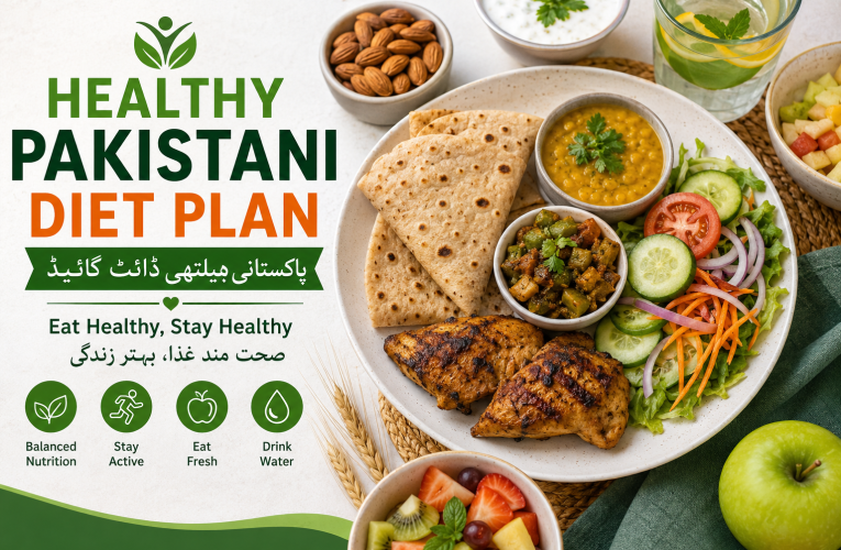 Healthy Pakistani Diet Plan پاکستانی ہیلتھی ڈائٹ گائیڈ