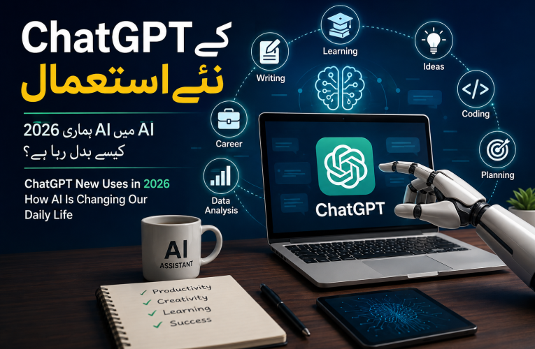ChatGPT کے نئے استعمال 2026: AI ہماری زندگی کیسے بدل رہا ہے؟