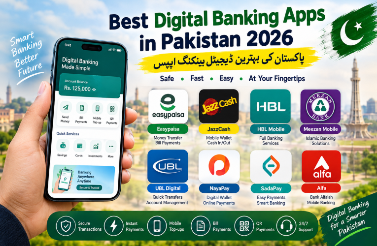 Best Digital Banking Apps in Pakistan 2026