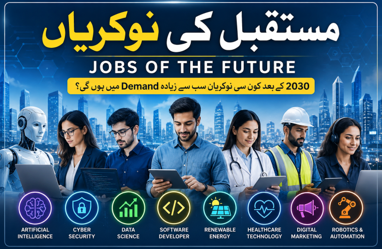 مستقبل کی نوکریاں 2030 Future Jobs اور پاکستان