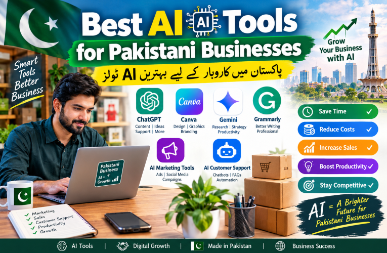 Best AI Tools for Pakistani Businesses 2026
