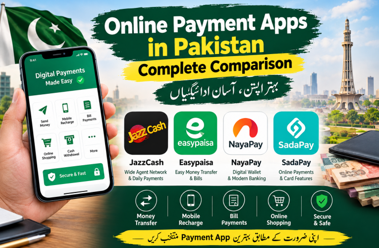 Best Payment Apps in Pakistan 2026.